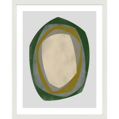 «Geode 1» par Jacques Pilon - peinture encadrée
