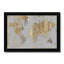 Gilded Map Light Grey by Wild Apple Portfolio - Print-1308562972-1308562973