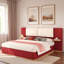 Lit plateforme tapissier avec tablettes-1273130434-1273130446