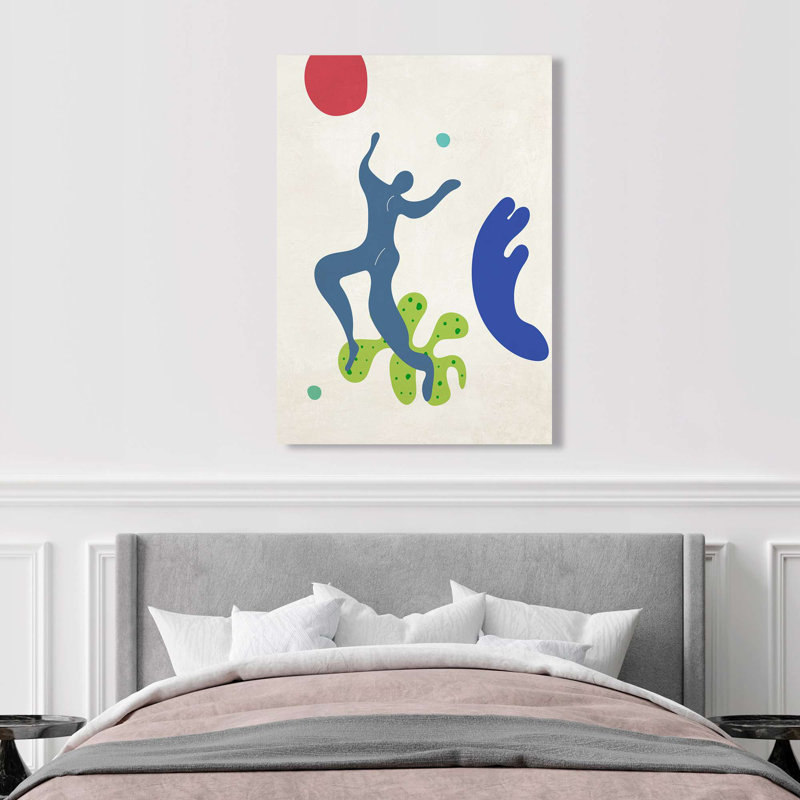 "Playing In The Waves III" By Atelier Deco, 100cm H x 70cm W