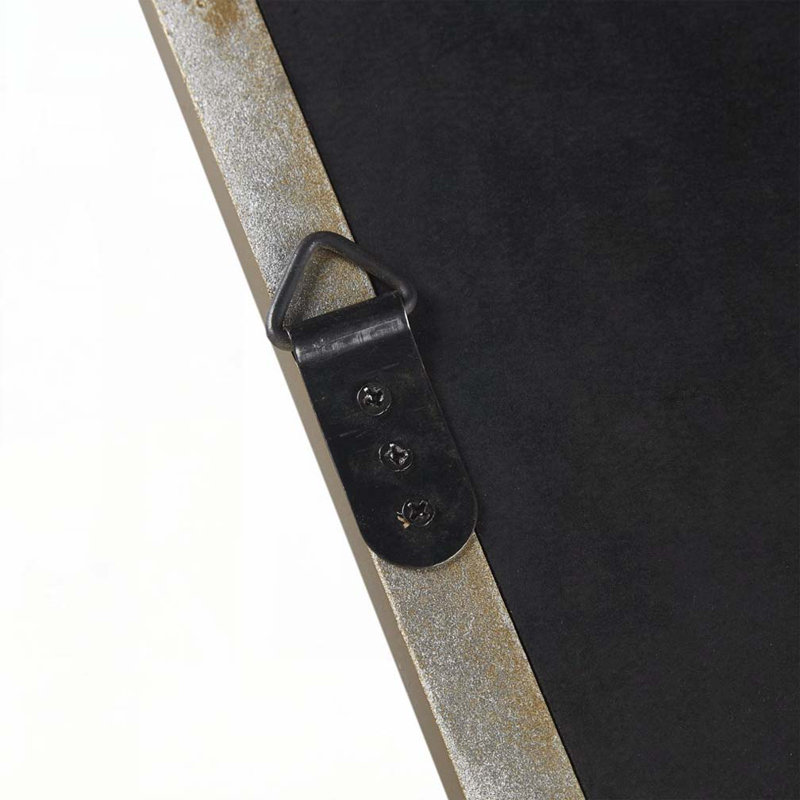 Rounded Rectangle Fluted Wall Mirror