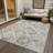 Machine Washable Indoor/Outdoor Christain ACN1330 Ivory Rug-102631374
