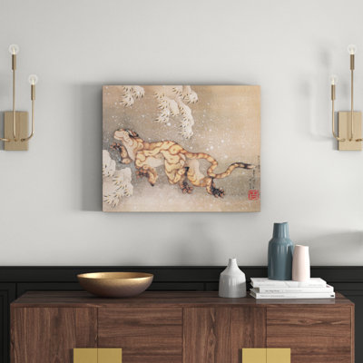 Hokusai - No Frame Print on Wood