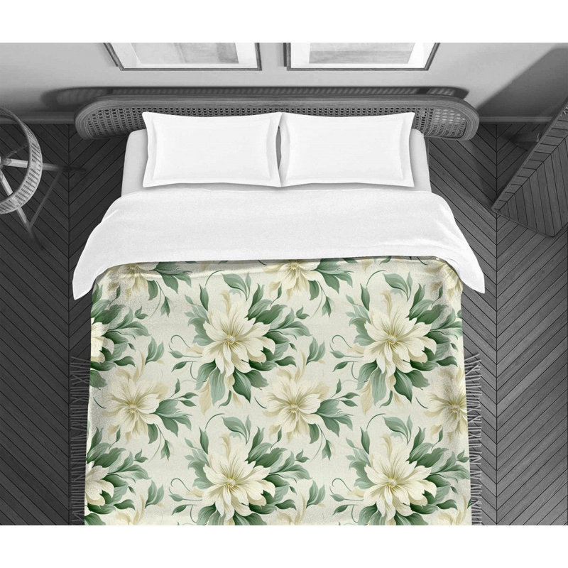 Floral Anova Comforter, Twin Extra Long Comforter