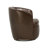 Crandell Top Grain Genuine Italian Leather Swivel Barrel Chair (Set of 2)-107150431