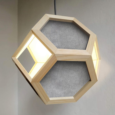 Chew 1 - Light Oil Geometric Pendant