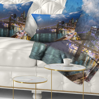 Reversible Throw Pillow