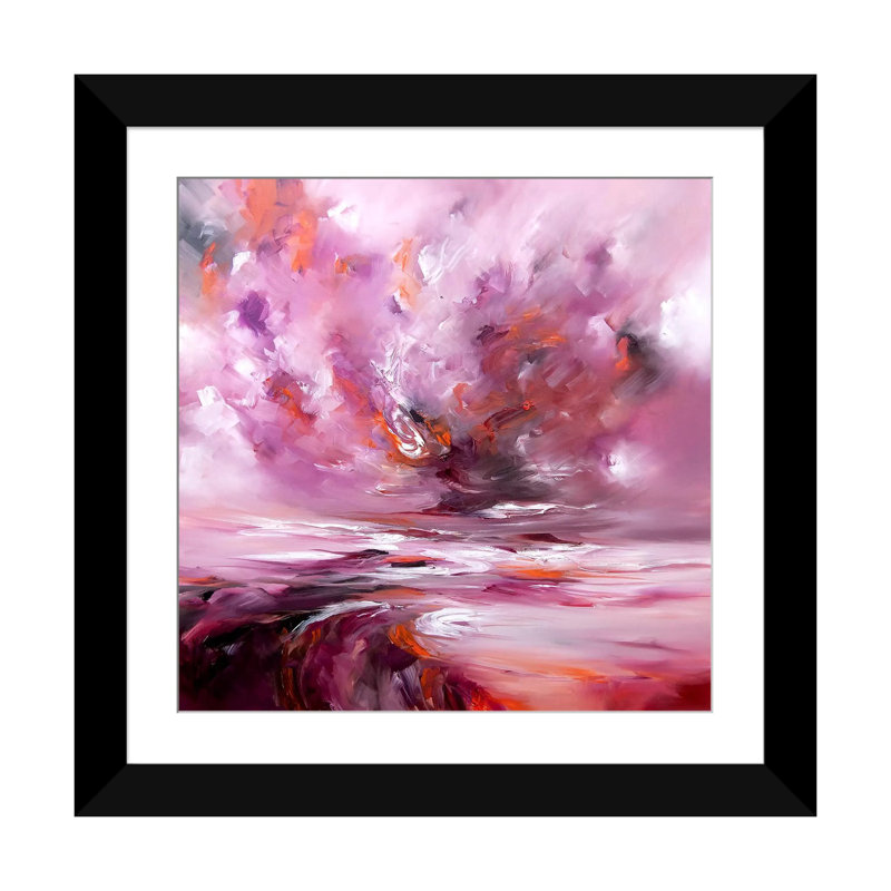 Eternal I by J.A Art - Gallery-Wrapped Canvas Giclée, 24" H x 24" W x 1" D, Black Framed Fine Art Paper, White