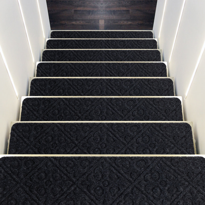 Elko Non-Slip Stair Tread, Grey