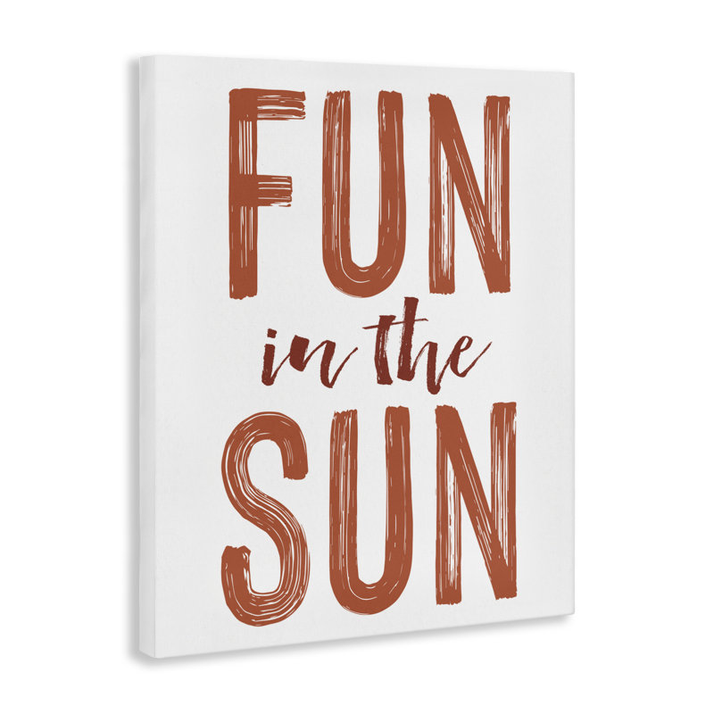 Sentiment d'été sur toile Sun, H 30 po x l 24 po