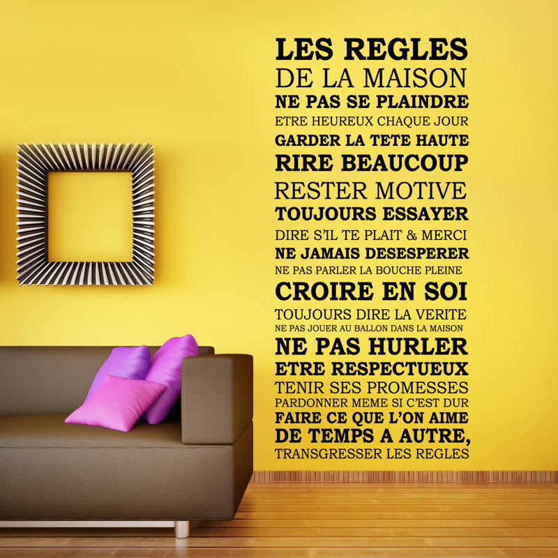 Non-Wall Damaging Wall Decal