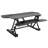 Mount-It! Height Adjustable Electric Standing Desk Converter, 48 in. Wide Sit Stand Desk w/ USB Port
