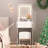 Makeup Vanity Table with Stool