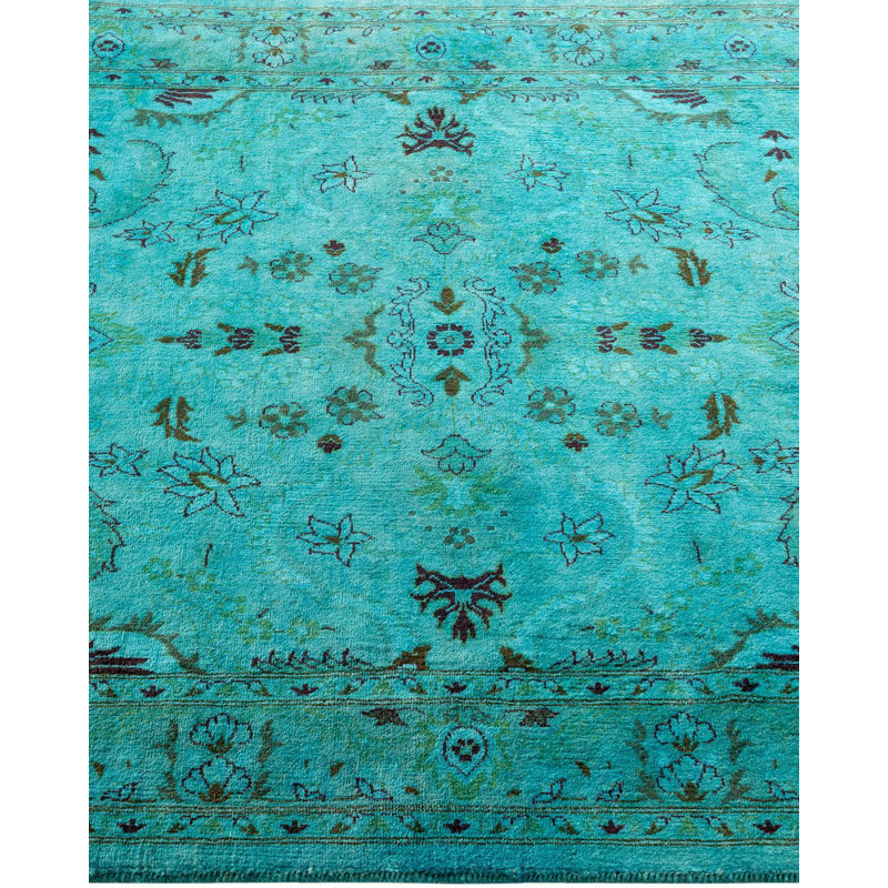 Fine Vibrance One-of-a-Kind 3'1" X 5'3" Hand Knotted Area Rug