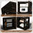 Farmhouse 70'' TV Stand For Tvs Up To 70'' With 23'' Electric Fireplace And Adjustable Shelves-367462665
