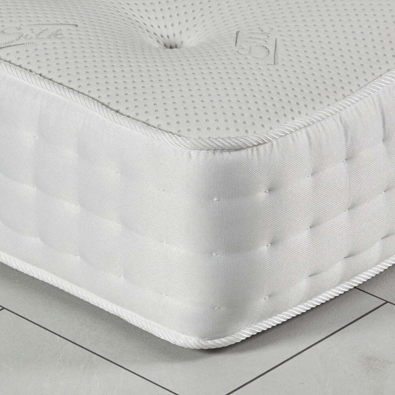 Abron White Noise Pocket Sprung 1000 Mattress, Kingsize (5')