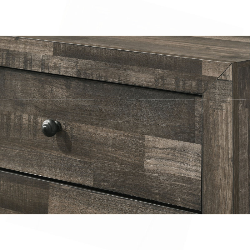 Mobilier de chambre à coucher 1Pc Rustic, Gris