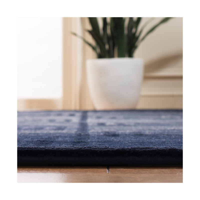 Ralph Lauren Alistair Tiles Wool, Viscose Geometric Rug, Rectangle 2' x 3'
