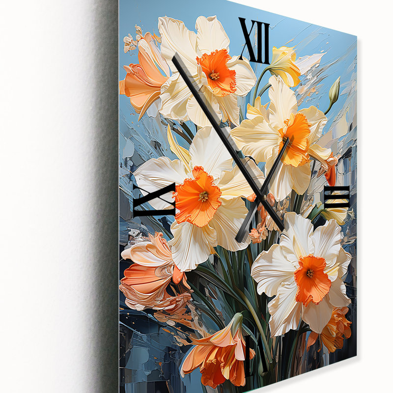 Horloge murale Balmir - Daffodils, Très grand