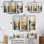 Golden Pond Lotus Tranquility - lot de 3 décorations murales Lotus-575367309-575367311