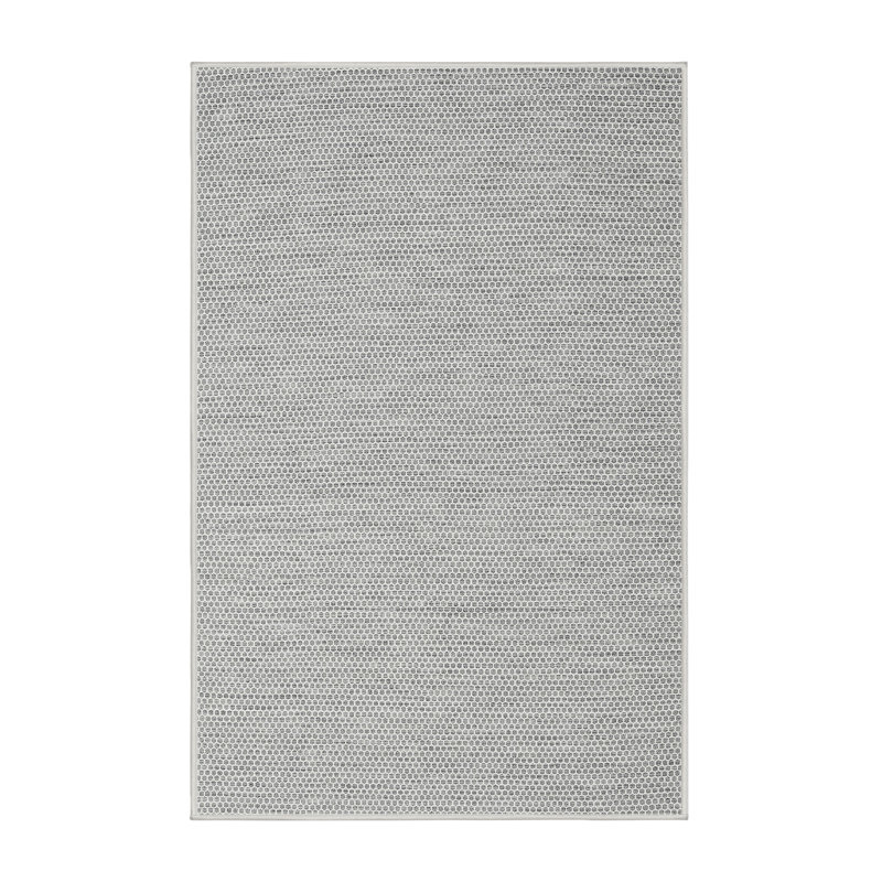 Tapis gris zone contemporaine Hughey, Rectangle 2 pi x 3 pi