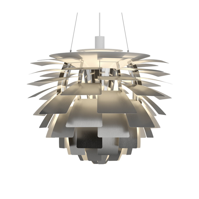 PH Artichoke 1 - Light LED Pendant, 3000K, 162.4" H x 18.9" W x 18.9" D, Stainless Steel