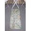 Tapis turc vintage vert Oushak: doux, lavable et convient aux petites portes ou aux salons
