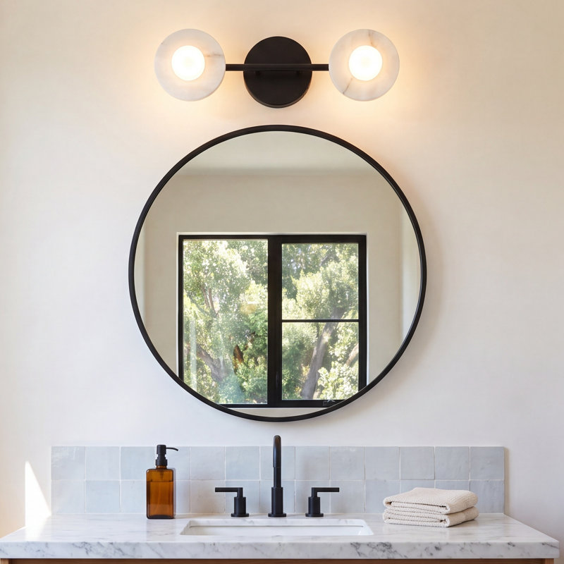Erick 2 - Light Dimmable Vanity Light, Old Bronze