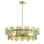 Curtis Iron 4-Light Chandelier