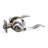 Stratford Keyed Entry Door Lever with Universal 6-Way Latch-14651591