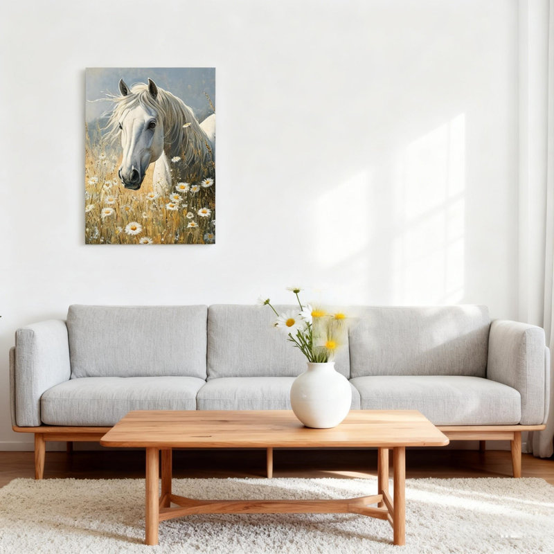 Art mural en toile blanche 16 "x 20"