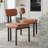 Modern Upholstered Dining Chair（Set of 2）