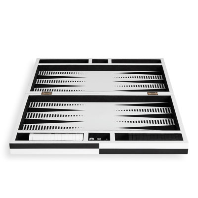 Op Art Jonathan Adler Acrylic Backgammon