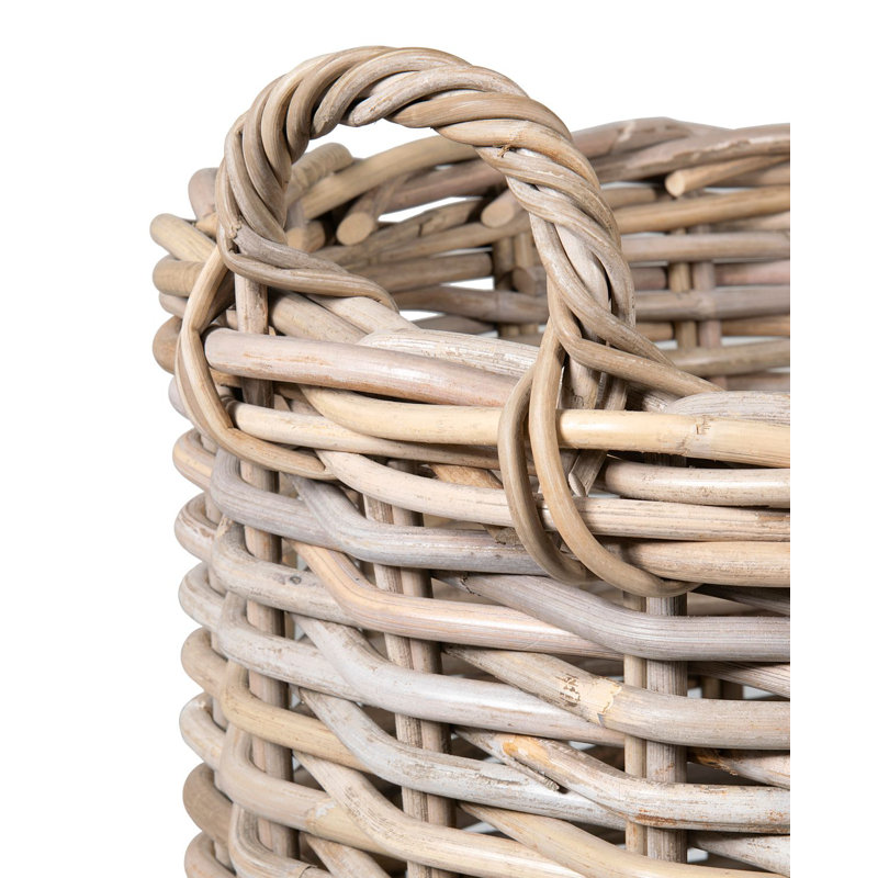 Ensemble de 2 paniers en rotin