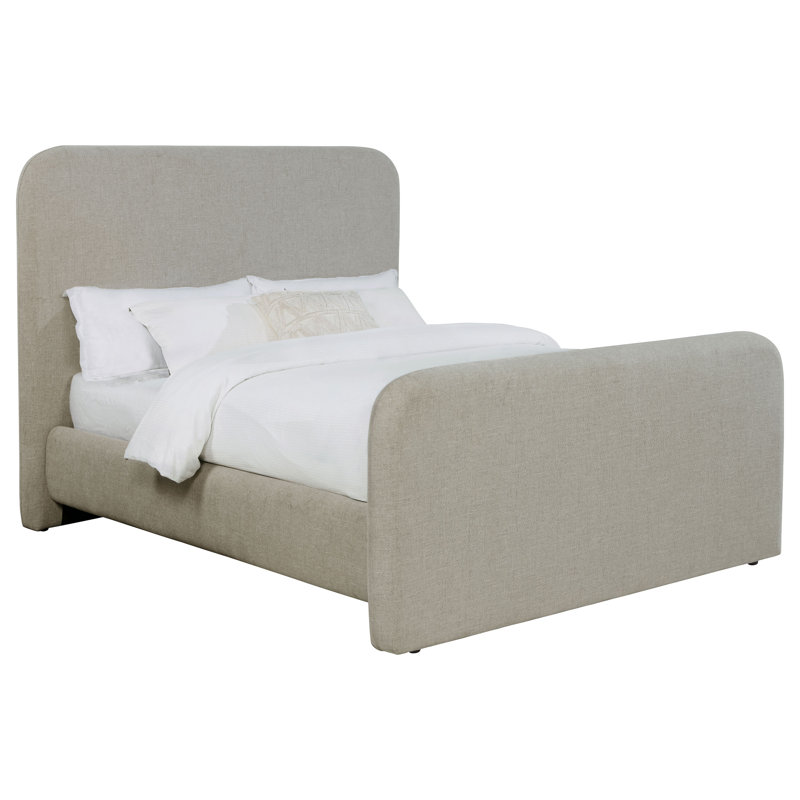 Thilda Upholstered Queen Panel Bed Grey, Queen