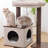 PetPals 42" Cat Tree with Condo and Pom Pom Toy