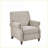 Recliners,  Julian Classic Push Back Recliner – Solid Wood Frame | Sand | Polyester Acrylic