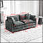 Causeuse Cloud Cloud, canapé modulaire moderne avec coussins rembourrés à double couche confortables, tissu chenille respirant pour le salon et l’appartement-2085683802