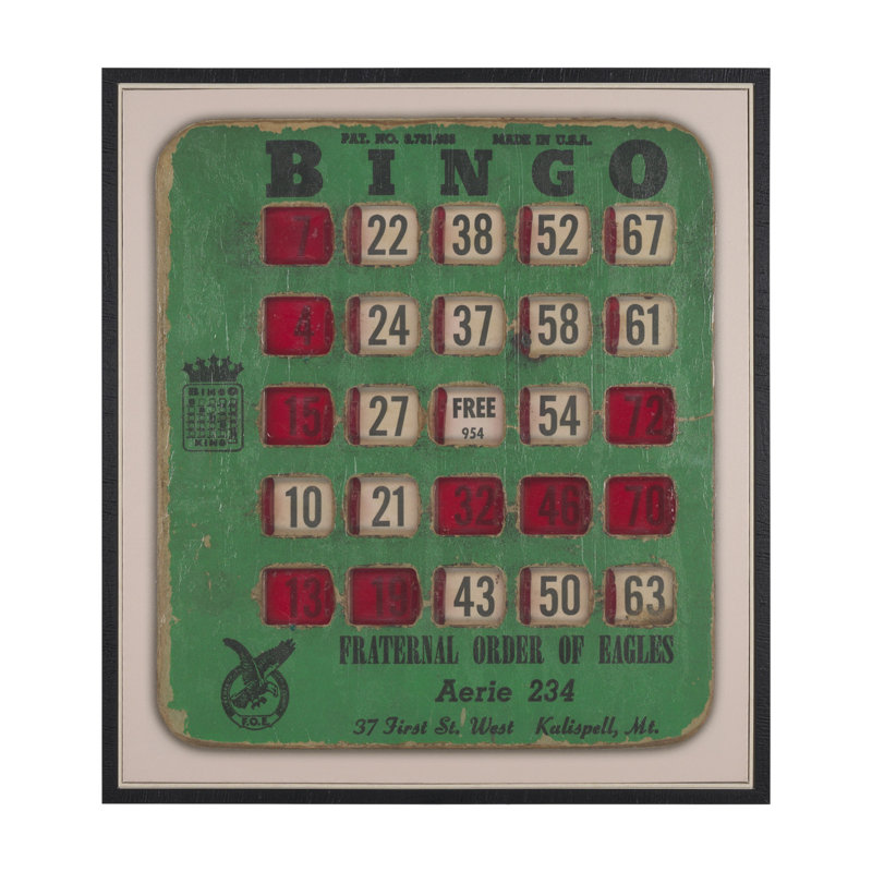 «Chasser les chiffres I» par Mercana Studio, toile encadrée texturée à la main, Chasing Numbers I, L 42,9 x l 1,6 x H 46,9