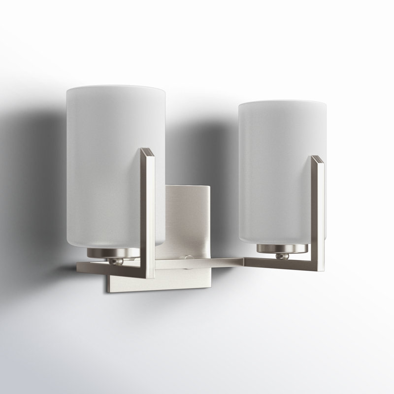 Romilly 2 - Light Dimmable Vanity Light, Satin Nickel