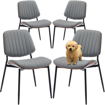 Chaises de salle à manger rembourrées Modern