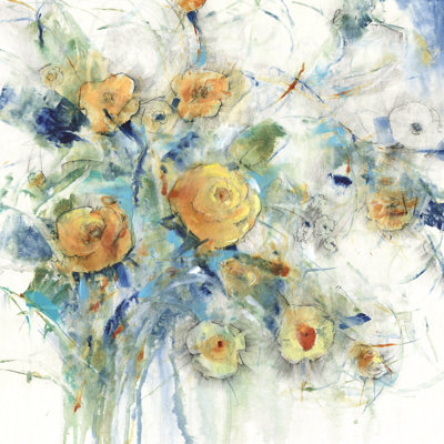 Flower Study I by Timothy O' Toole - Wrapped Canvas Painting