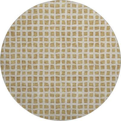 Premium Machine Washable Parramatta Gold Rug