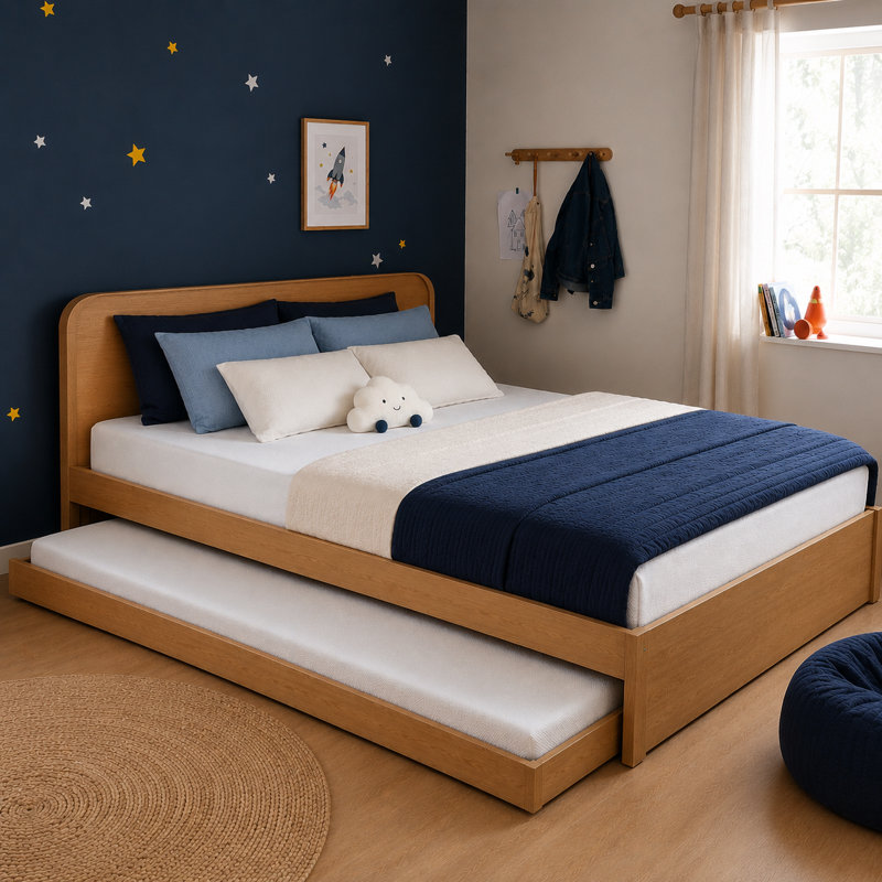 Thrive Kids Medium Trundle Support Foam Mattress, King (5')