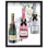 «Doll Memories - Champagne Set Floral Shadowbox Print», art mural par Art Remedy