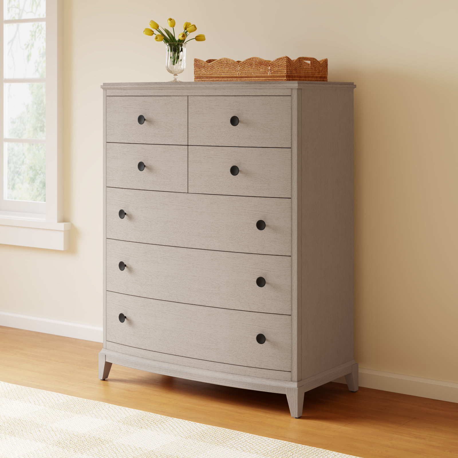 Nadine 7 - Drawer Dresser