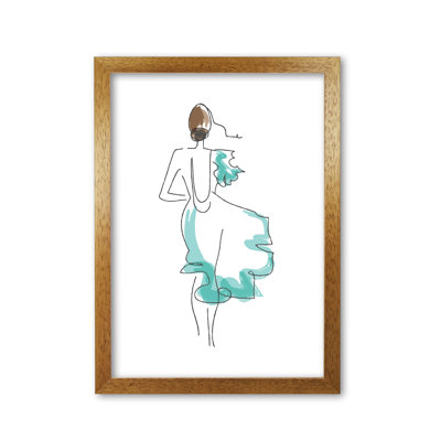 Fashion Line Drawing - Print