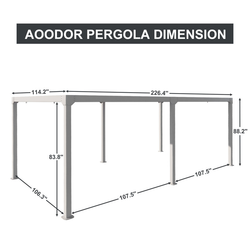 Aluminum Pergola