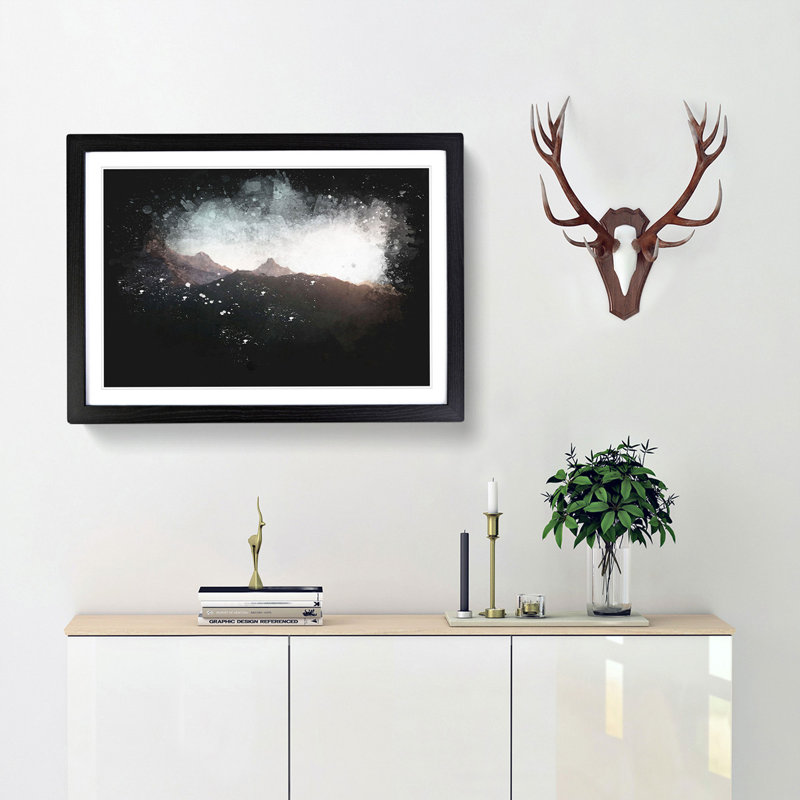 Annapurna Circuit Trek in Nepal - Framed Print, Black Framed, 24cm H x 33cm W x 2cm D