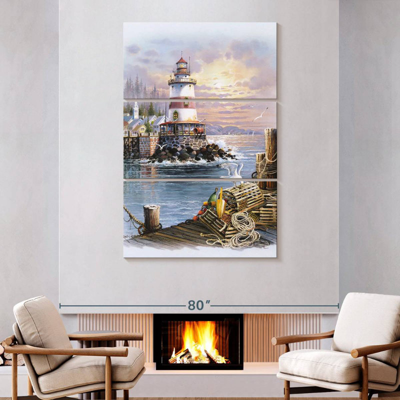 Phare du printemps Aletra III, H 74 po x l 48 po